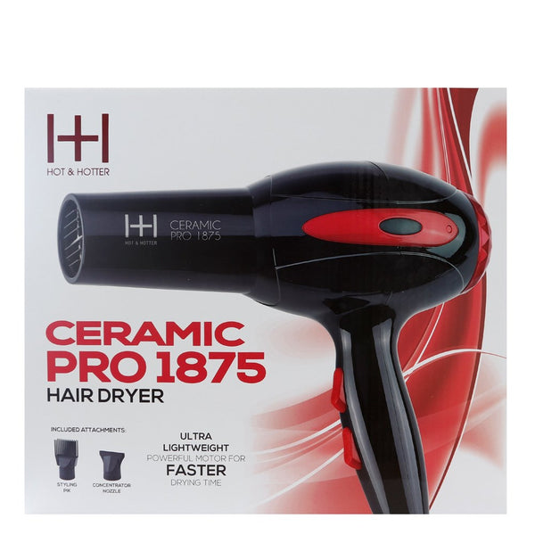 ANNIE Hot & Hotter Ceramic Ionic Hair Dryer