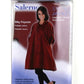 ANNIE Salerno Swing Jacket - Silky Polyester Burgundy