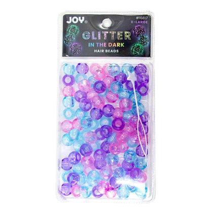 ANNIE Joy Glitter In the Dark Round Beads XL