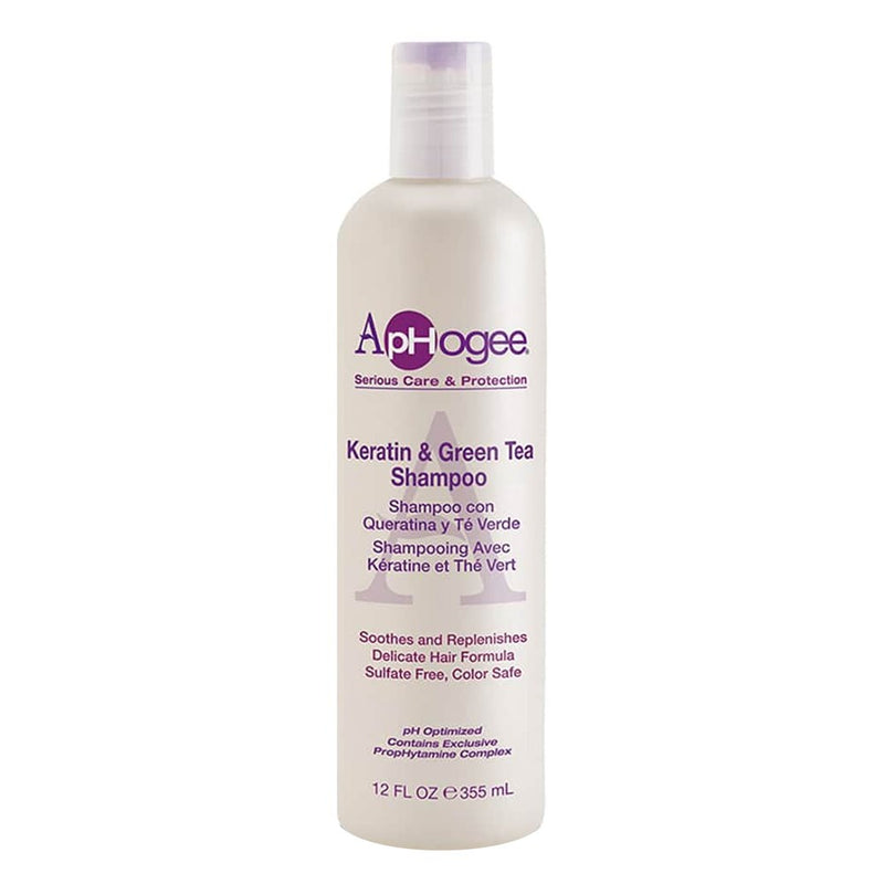 APHOGEE Keratin & Green Tea Shampoo (12oz)