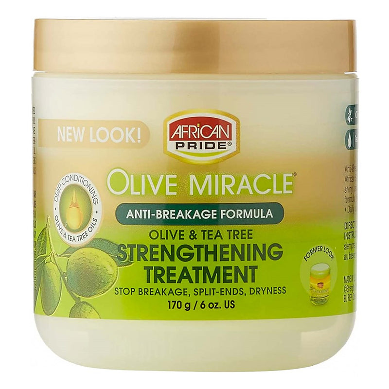 AFRICAN PRIDE Olive Miracle Creme Anti-Breakage (6oz)