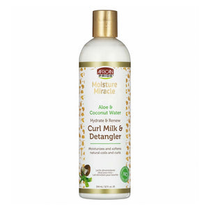 AFRICAN PRIDE Moisture Miracle Curl Milk & Detangler (12oz)