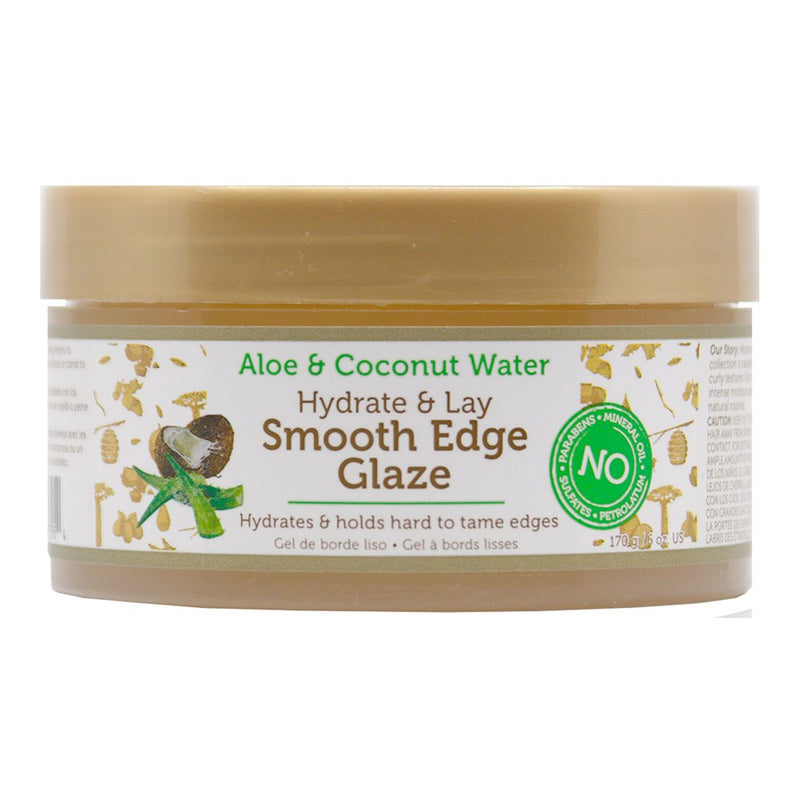 AFRICAN PRIDE Aloe & Coconut Water Smooth Edge Glaze (6oz)