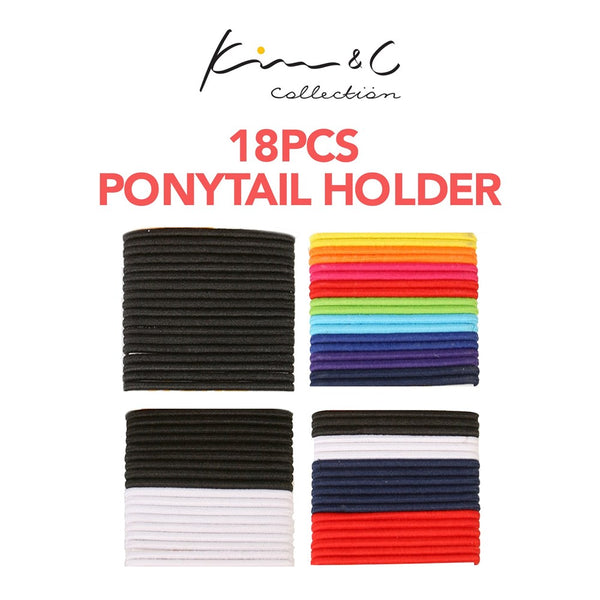 KIM & C 18pcs Ponytail Holder