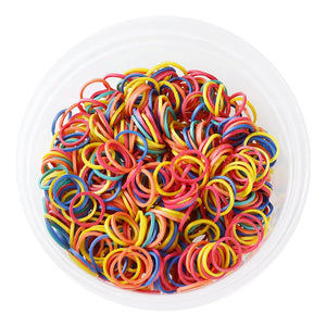 KIM & C 1000pcs Rubber Bands