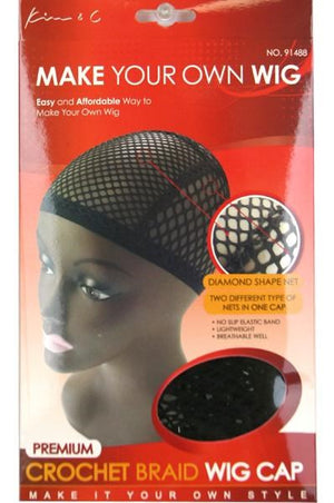 KIM & C Premium Crochet Wig Cap