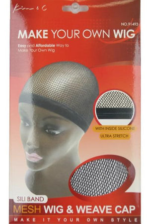 KIM & C Silicone Band Mesh Wig & Weaving Cap