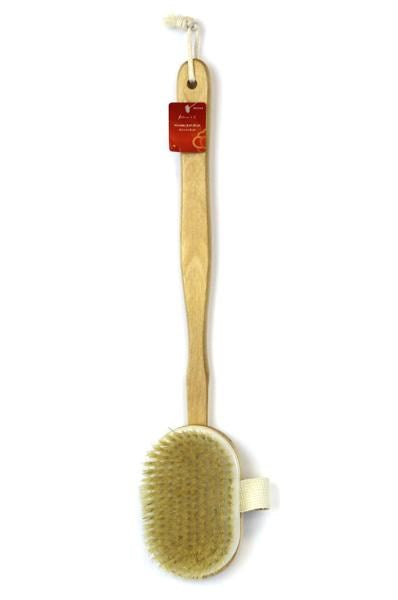 KIM & C 2 in 1 Wooden Bath Brush