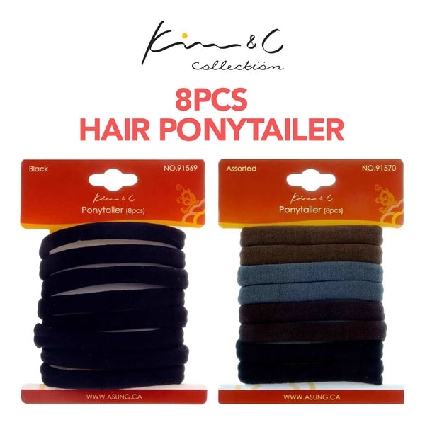 KIM & C 8pcs Hair Ponytailer