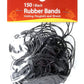 KIM & C 150pcs Large Rubber Bands (1.5inch)