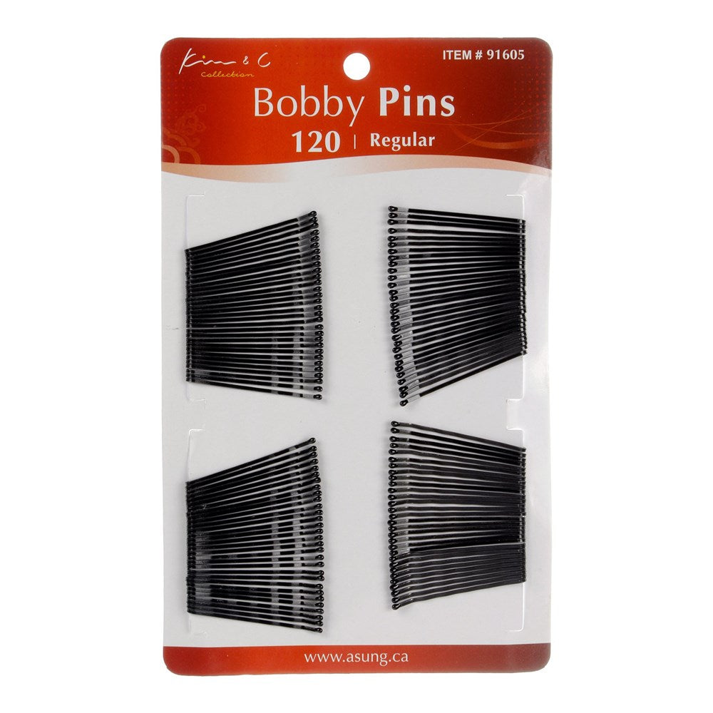 KIM & C 120pcs Bobby Pins