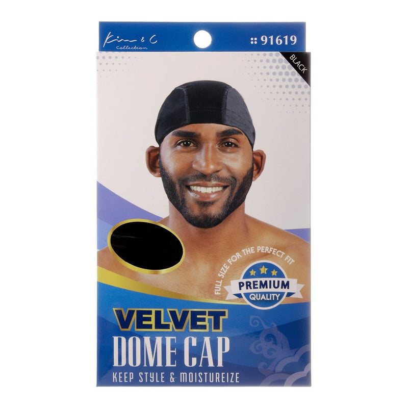 KIM & C Velvet Dome Cap