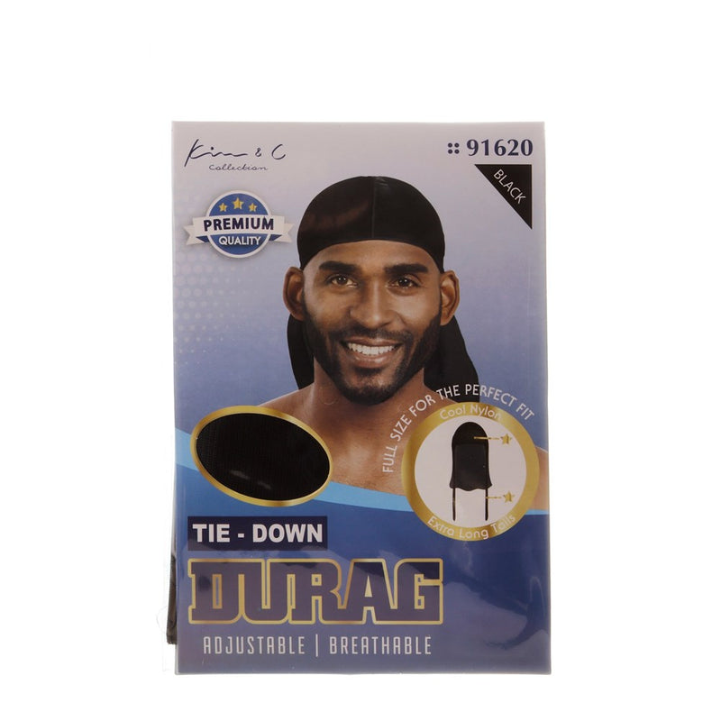 KIM & C Satin Tie-Down Durag