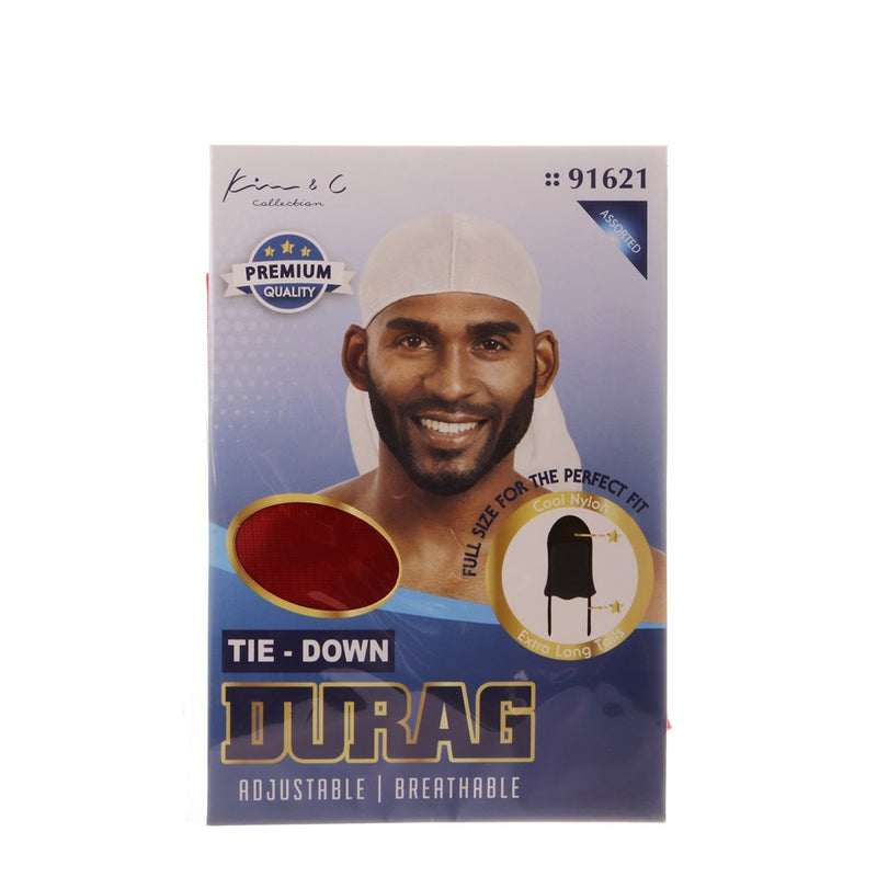 KIM & C Satin Tie-Down Durag