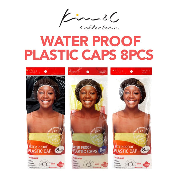 KIM & C 8pcs Water Proof Plastic Caps