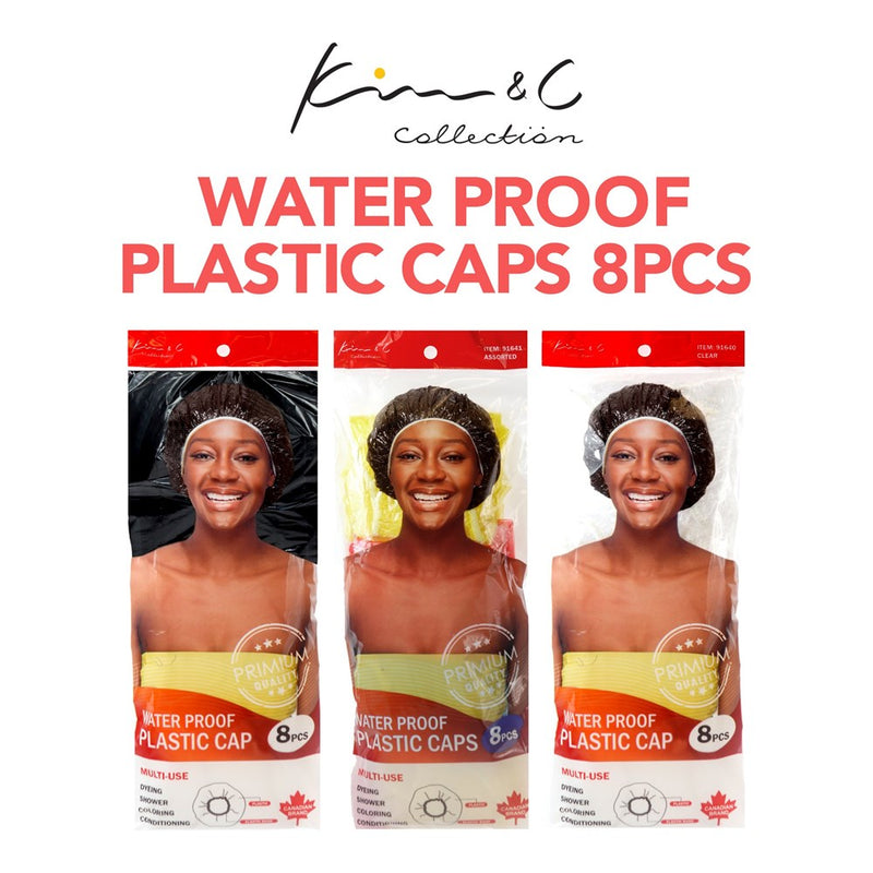 KIM & C 8pcs Water Proof Plastic Caps