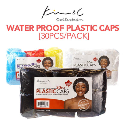 KIM & C Water Proof Plastic Caps (30pcs/pack)