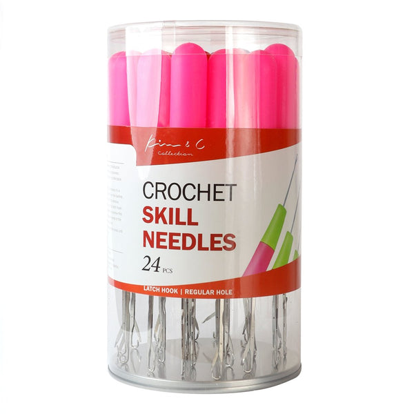 KIM & C Crochet Skill Needles (24pcs/jar)