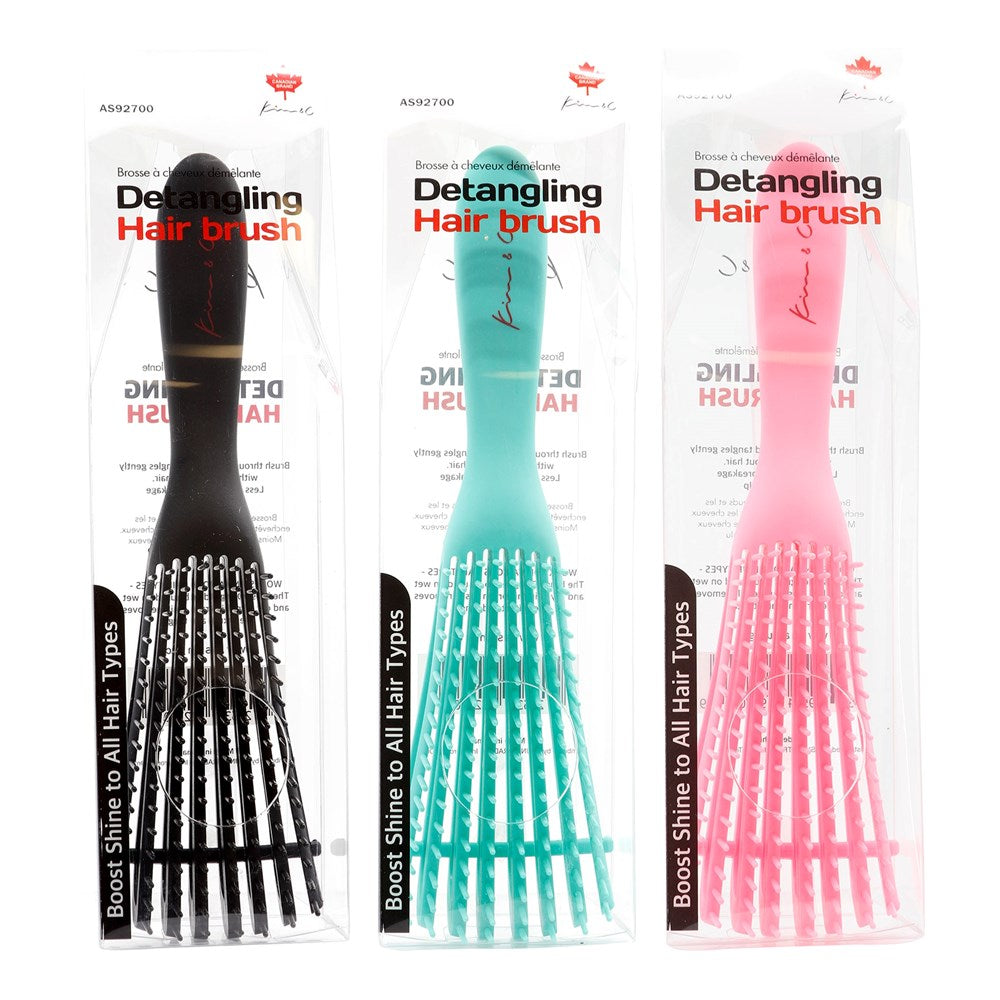 KIM & C 8 Row Vented Detangling Brush