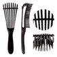 KIM & C 8 Row Vented Detangling Brush