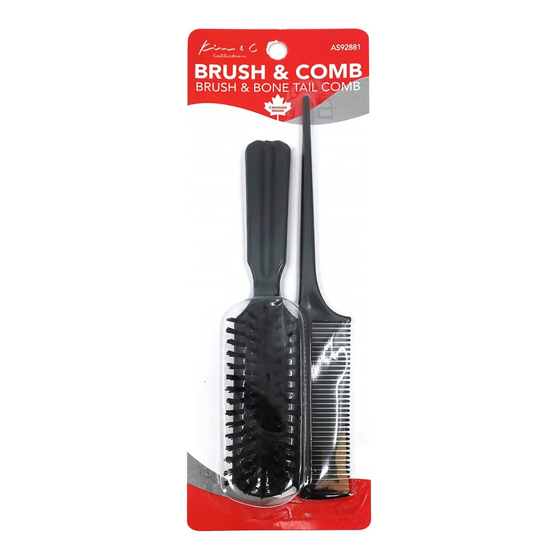 KIM & C Brush & Comb Combo