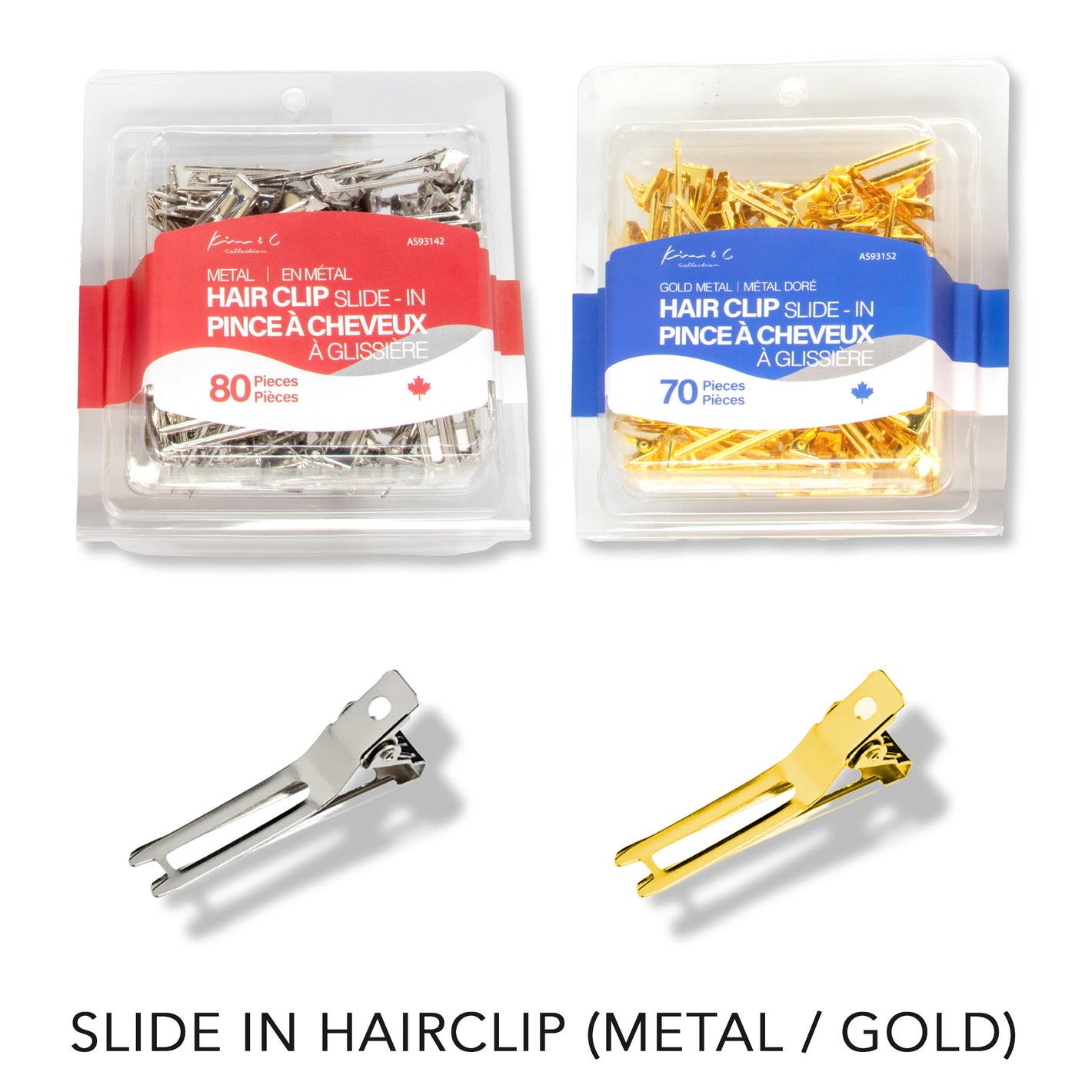 Kim & C Slide-in Clips