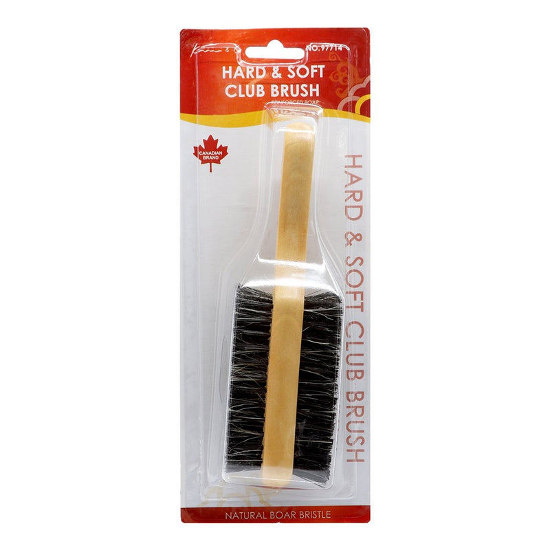 KIM & C Natural Boar Bristle Wooden Brush