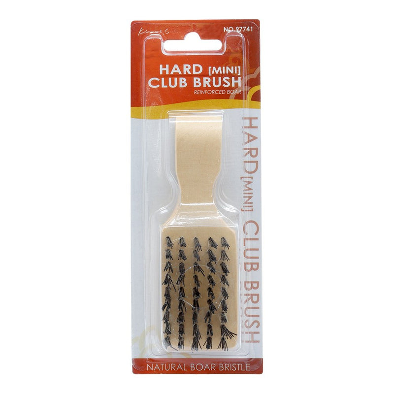 KIM & C Natural Boar Bristle Wooden Brush