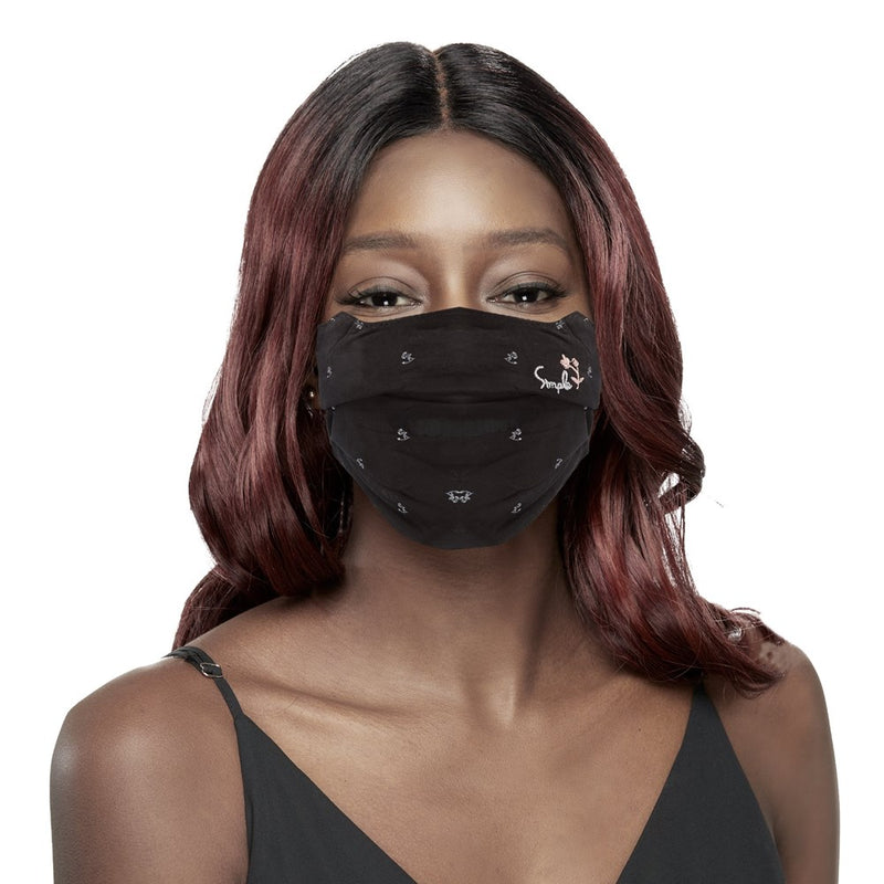 KIM & C Fashion Embroidery Mask