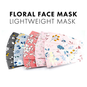 KIM & C Fashion Flower Patterned Mask