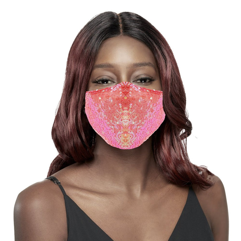 KIM & C Sequin Earloop Mask