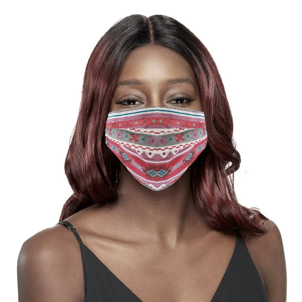 KIM & C Cotton Earloop Mask #Gipsy Pattern