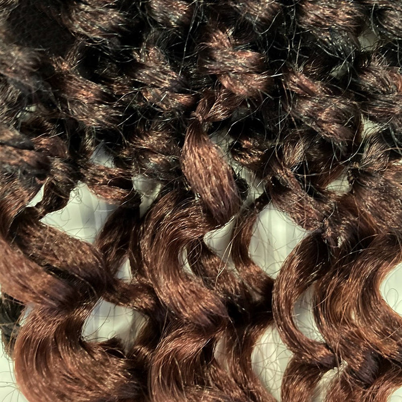 CLIMAX PRE-LOOPED CROCHET BRAID-Double Deep Corkscrew 18"