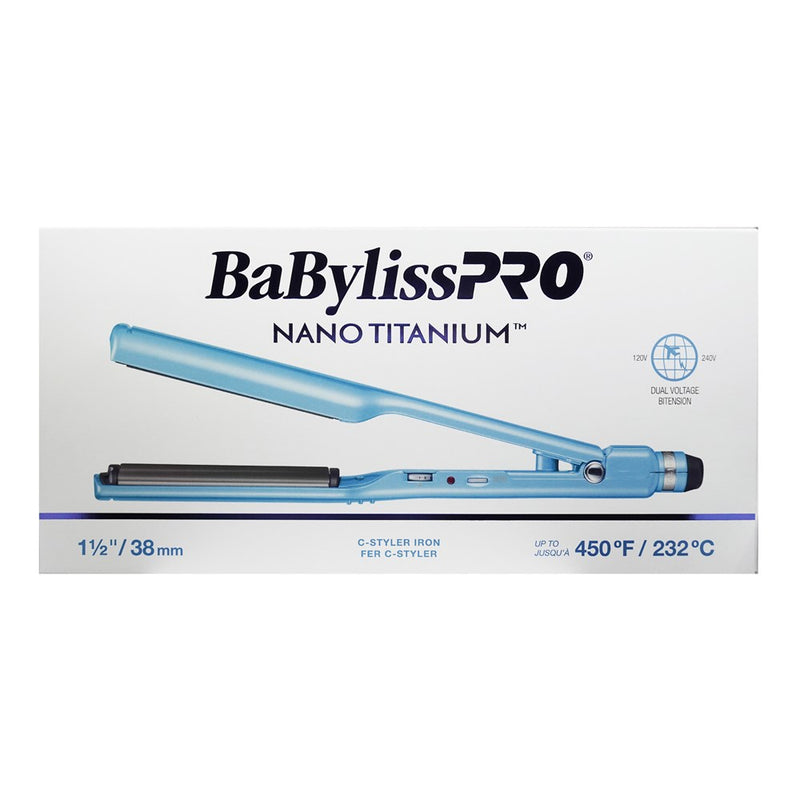 BABYLISS PRO Nano-Titanium & Ceramic Flat Iron