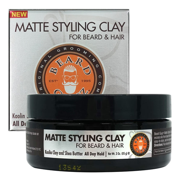 BEARD GUYZ Matte Styling Clay (3oz)