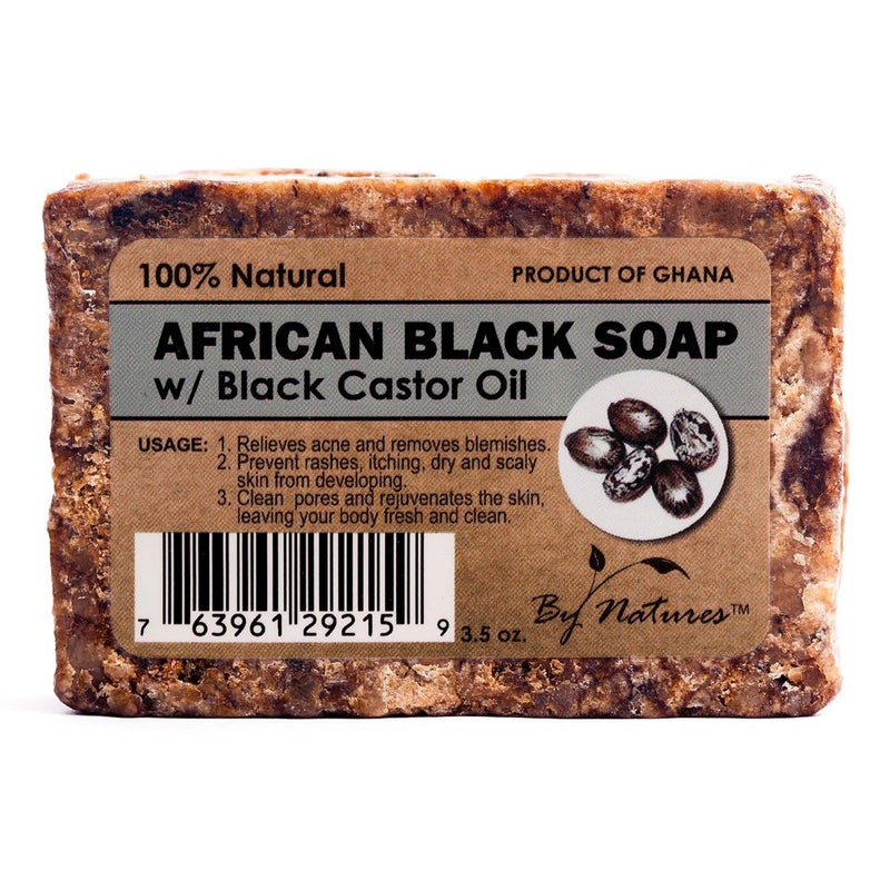 BY NATURES African Black Soap (3.5oz)