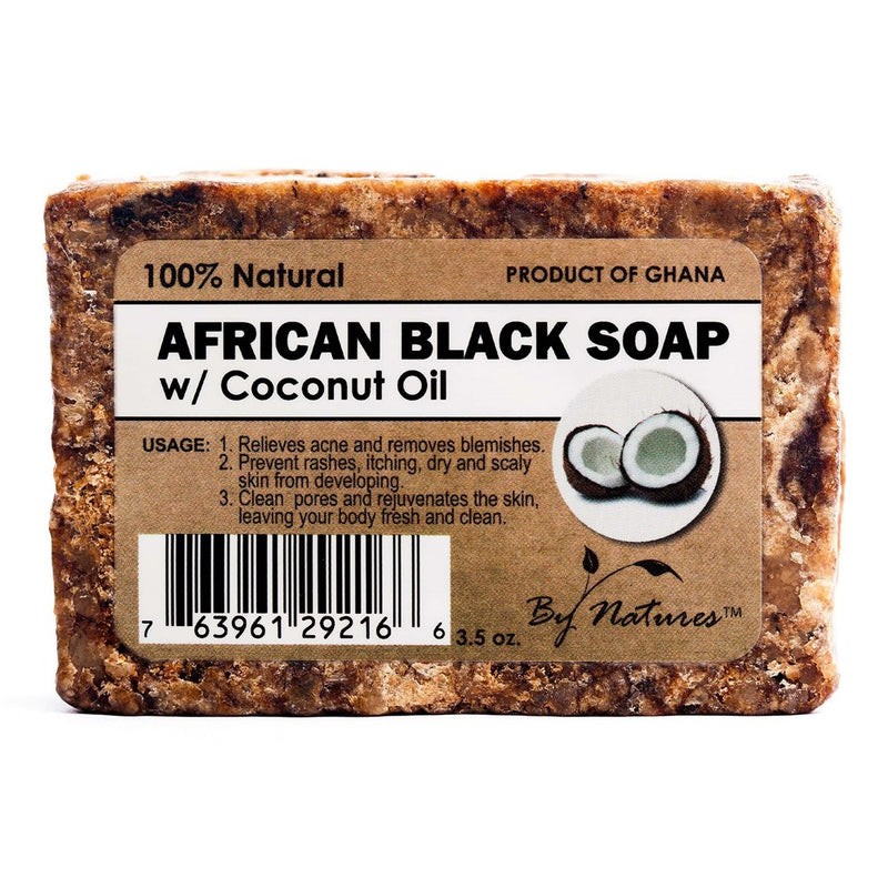 BY NATURES African Black Soap (3.5oz)