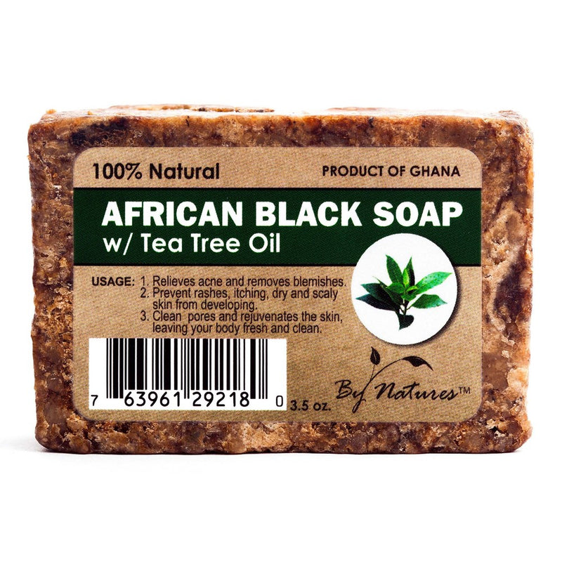 BY NATURES African Black Soap (3.5oz)