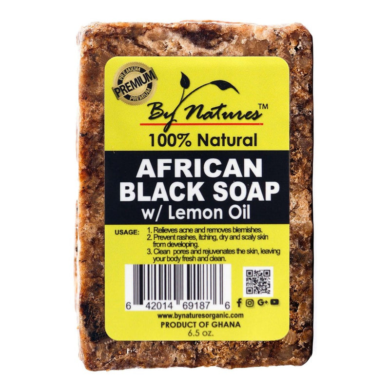 BY NATURES African Black Soap (6.5oz)