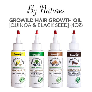 BY NATURES Growild Hair Growth Oil (4oz)