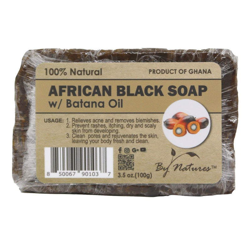 BY NATURES African Black Soap (3.5oz)