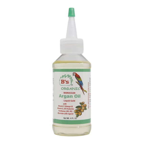 B'S ORGANIC Jamaican Moroccan Argan Oil (4oz)