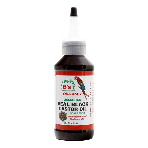 B'S ORGANIC Jamaican Black Castor Oil (4oz)