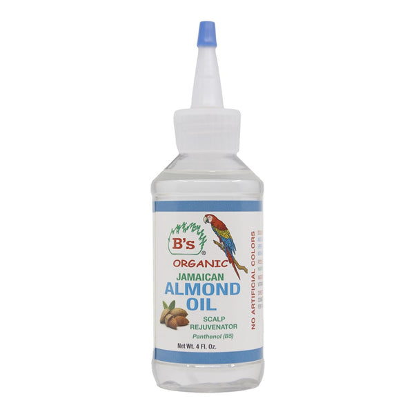 B'S ORGANIC Jamaican Almond Oil (4oz)