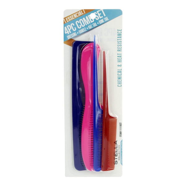 MAGIC COLLECTION 4pcs Comb Set