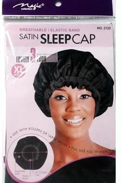 MAGIC COLLECTION Satin Sleep Cap [X-Large]