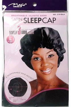 MAGIC COLLECTION Satin Sleep Cap [Large]