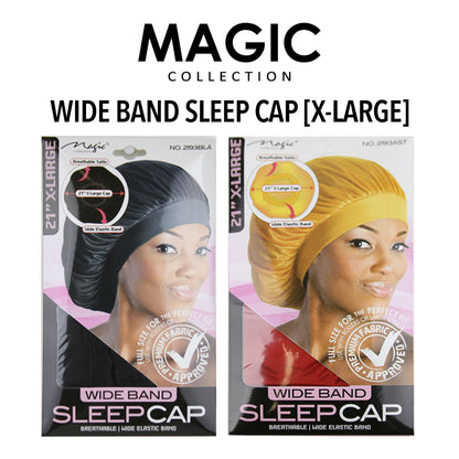 MAGIC COLLECTION Wide Band Sleep Cap [X-Large]