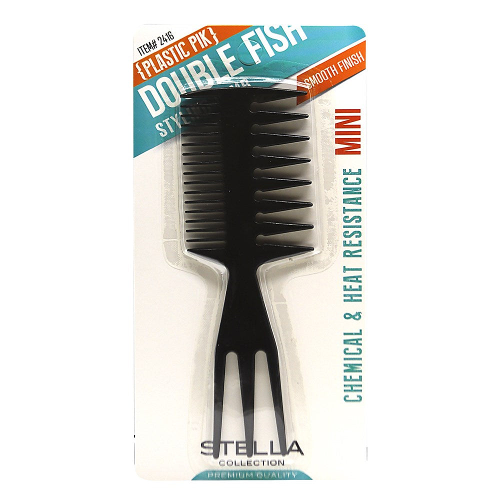 MAGIC COLLECTION Mini Double Fish Comb