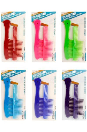 MAGIC COLLECTION Rake Handle & Styling Comb 2pcs